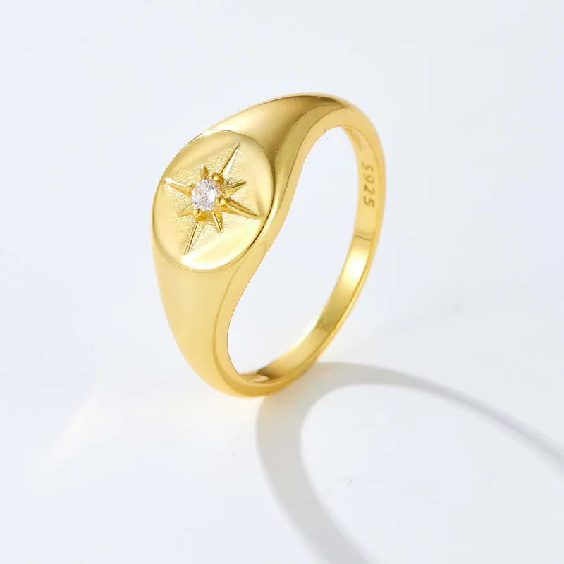 "Six-pointed Star" Ring