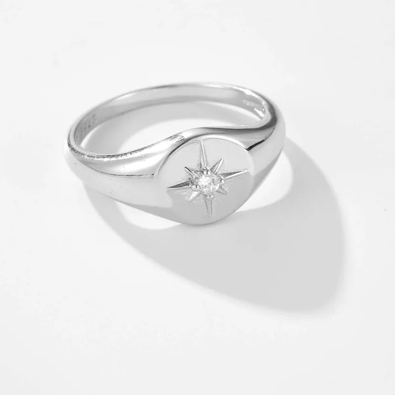 "Six-pointed Star" Ring